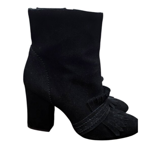 Etienne Aigner women's suede boots Size 9 - Picture 3 of 15